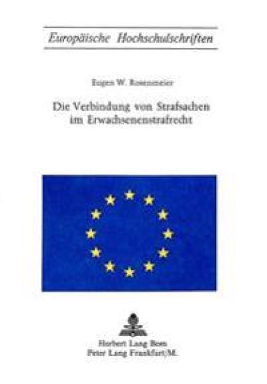Die Verbindung Von Strafsachen Im Erwachsenenstrafrecht