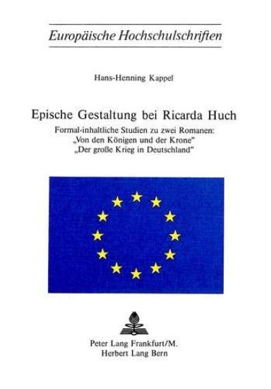 Epische Gestaltung Bei Ricarda Huch