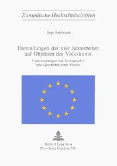 Darstellung Der Vier Jahreszeiten Auf Objekten Der Volkskunst