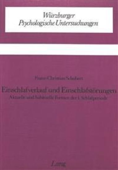 Einschlafverlauf Und Einschlafstoerungen