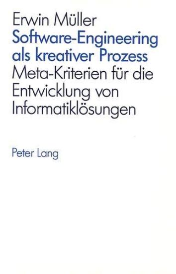 Software-Engineering ALS Kreativer Prozess