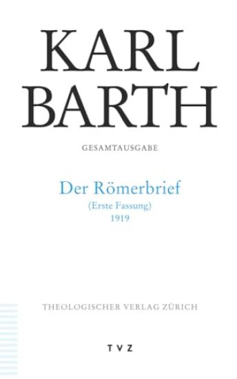 Karl Barth Gesamtausgabe 16