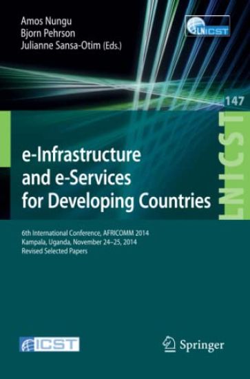 e-Infrastructure and e-Services for Developing Countries
