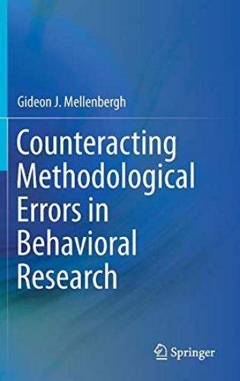 Counteracting Methodological Errors in Behavioral Research