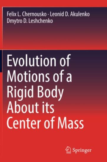 Evolution of Motions of a Rigid Body About its Center of Mass