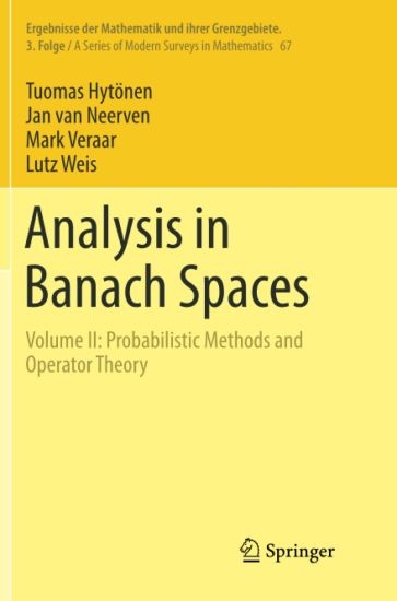 Analysis in Banach Spaces
