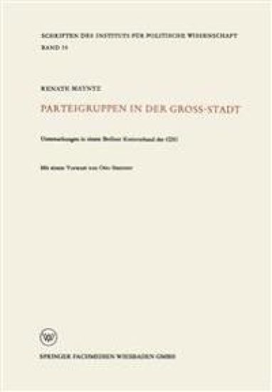 Parteigruppen in der Großstadt