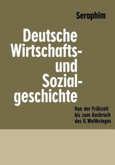 Deutsche Wirtschafts- und Sozialgeschichte