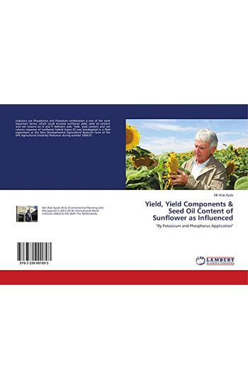 Yield, Yield Components & Seed Oil Content of Sunflower as Influenced