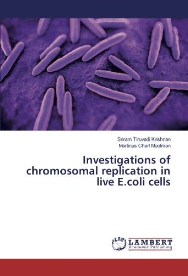 Investigations of chromosomal replication in live E.coli cells