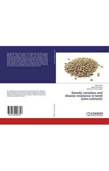 Genetic variation and disease resistance in lentil (Lens culinaris)