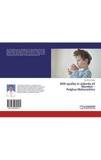 Milk quality in suburbs of Mumbai ¿ Palghar,Maharashtra