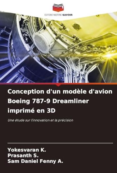 Conception d'un modèle d'avion Boeing 787-9 Dreamliner imprimé en 3D
