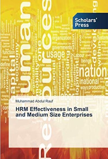 HRM Effectiveness in Small and Medium Size Enterprises
