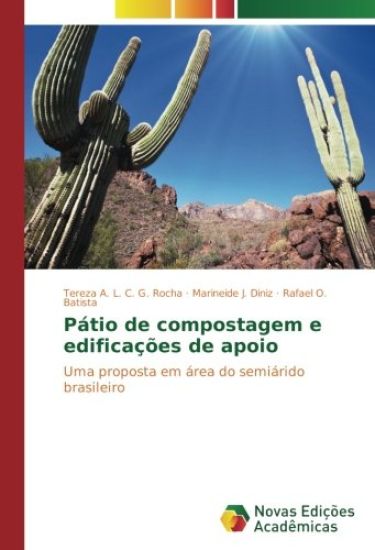 Pátio de compostagem e edificações de apoio