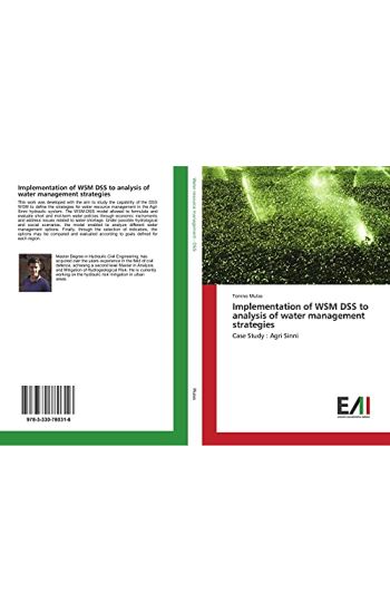 Implementation of WSM DSS to analysis of water management strategies