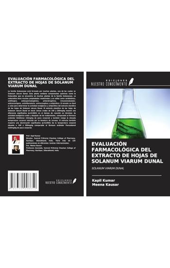 EVALUACIÓN FARMACOLÓGICA DEL EXTRACTO DE HOJAS DE SOLANUM VIARUM DUNAL