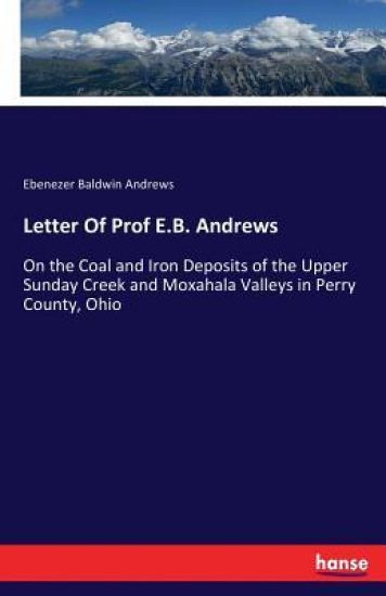 Letter Of Prof E.B. Andrews