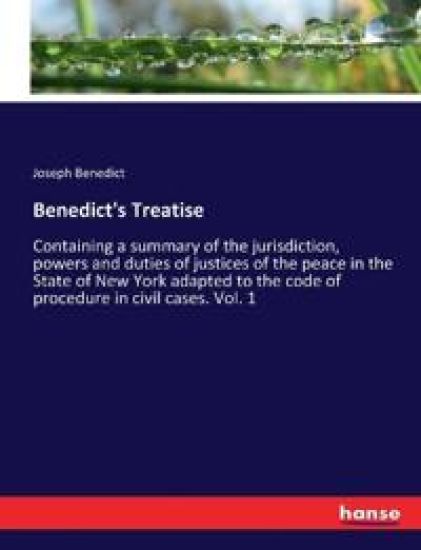 Benedict's Treatise