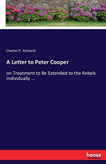 A Letter to Peter Cooper