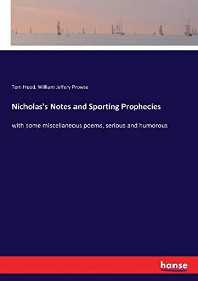 Nicholas's Notes and Sporting Prophecies