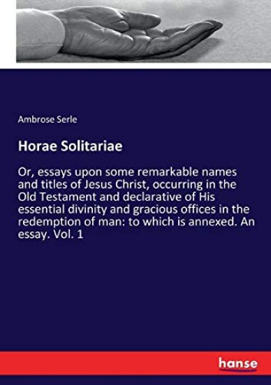 Horae Solitariae