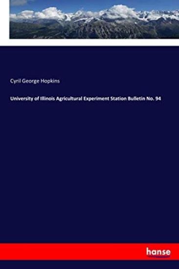 University of Illinois Agricultural Experiment Station Bulletin No. 94