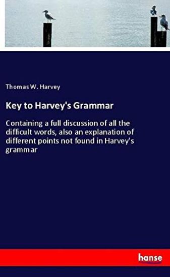 Key to Harvey's Grammar