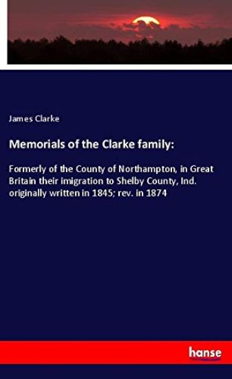 Memorials of the Clarke family: