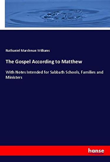 The Gospel According to Matthew