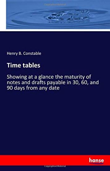 Time tables