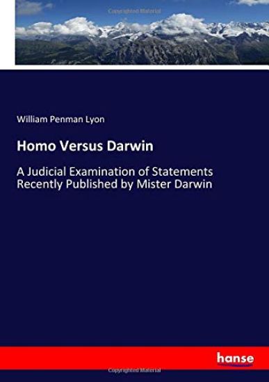 Homo Versus Darwin
