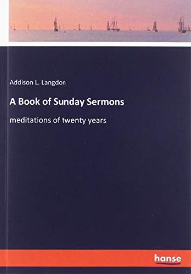 A Book of Sunday Sermons