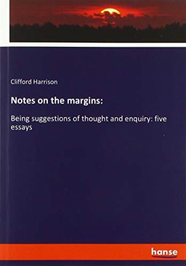 Notes on the margins: