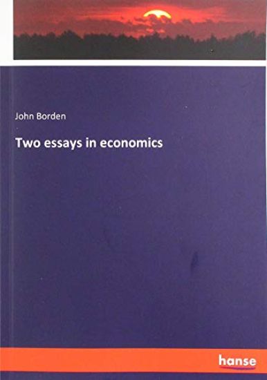 Two essays in economics