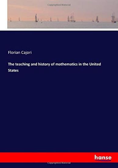 The teaching and history of mathematics in the United States