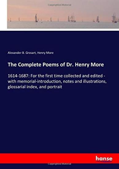 The Complete Poems of Dr. Henry More