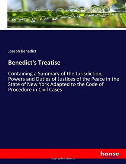 Benedict's Treatise