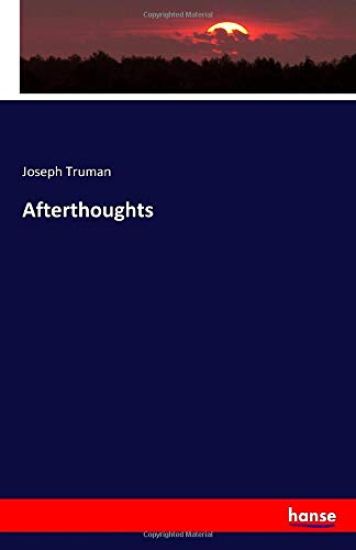 Afterthoughts