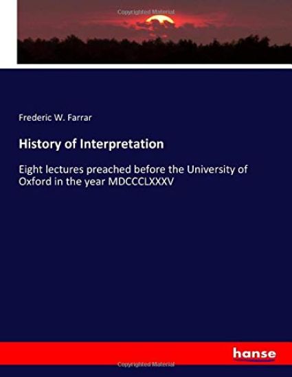 History of Interpretation