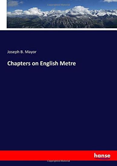 Chapters on English Metre
