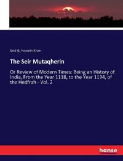 The Seir Mutaqherin