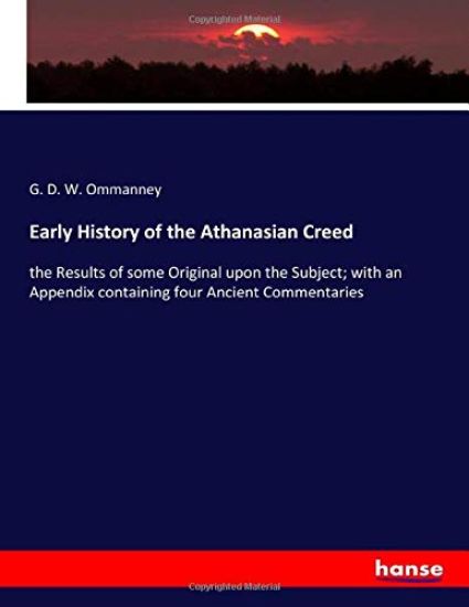 Early History of the Athanasian Creed