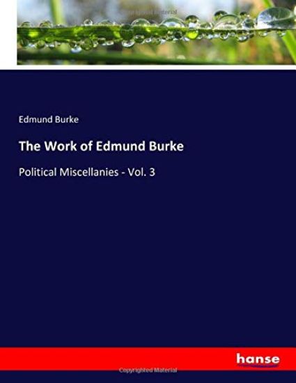 The Work of Edmund Burke