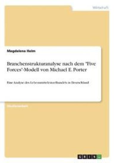 Branchenstrukturanalyse nach dem "Five Forces"-Modell von Michael E. Porter