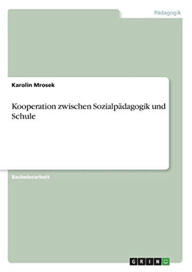 Kooperation zwischen Sozialpädagogik und Schule