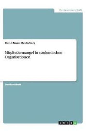 Mitgliedermangel in studentischen Organisationen