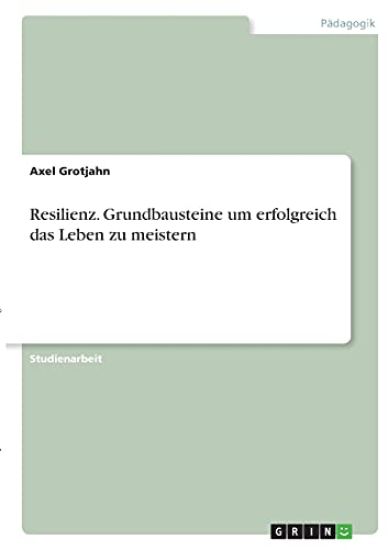 Resilienz. Grundbausteine um erfolgreich das Leben zu meistern
