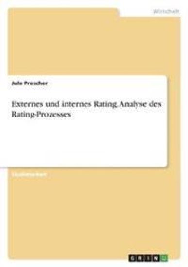 Externes und internes Rating. Analyse des Rating-Prozesses