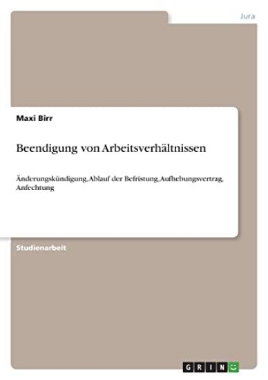 Beendigung von Arbeitsverhältnissen